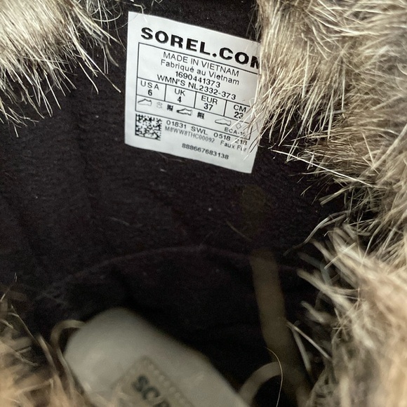 Sorel Joan of Arctic Boots (size 6) Waterproof! WORN ONE SEASON - Picture 8 of 16